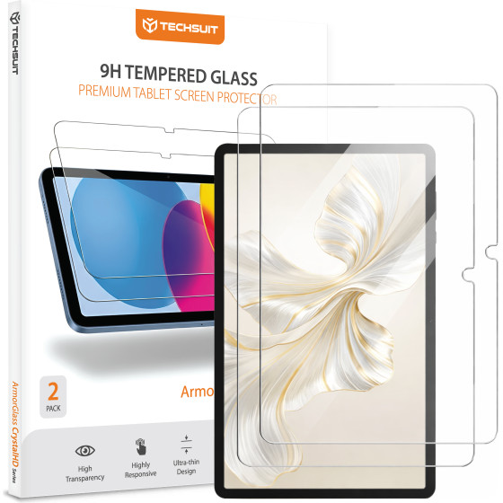 Techsuit - Armorglass Crystalhd (2 pack) - Honor Pad 9 / Pad 10 - Clear