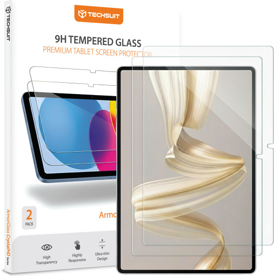 Techsuit - Armorglass Crystalhd (2 pack) - Huawei Matepad Pro 12.2 (2024) / Matepad Pro 12.2 (2025) - Clear