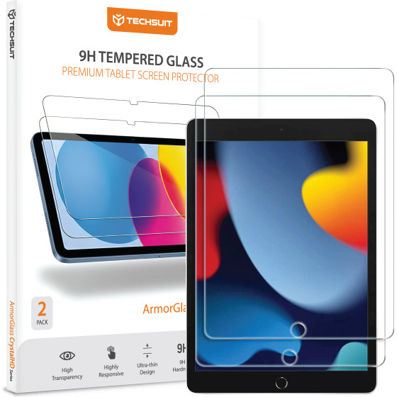 Techsuit - Armorglass Crystalhd (2 pack) - Ipad 10.2 (2019/2020/2021) - Clear