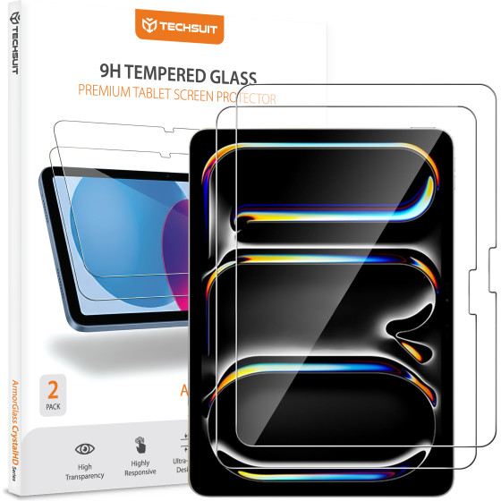 Techsuit - Armorglass Crystalhd (2 pack) - Ipad Pro 11 (2024) / Ipad Pro 11 (2025) - Clear