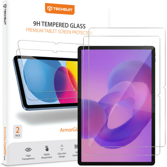 Techsuit - Armorglass Crystalhd (2 pack) - Lenovo Idea Tab Pro 12.7 (2025) - Clear