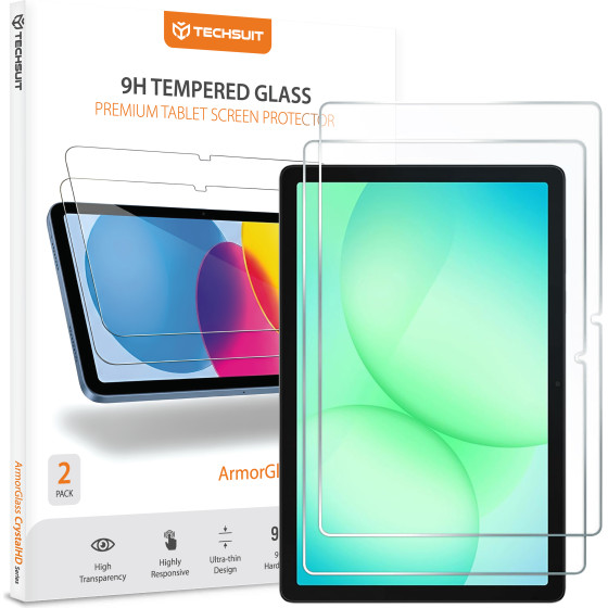 Techsuit - Armorglass Crystalhd (2 pack) - Samsung Galaxy Tab A9 Plus / A11 Plus - Clear