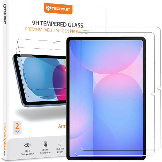 Techsuit - Armorglass Crystalhd (2 pack) - Samsung Galaxy Tab S10 Fe Plus - Clear