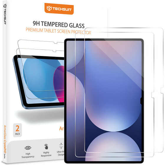 Techsuit - Armorglass Crystalhd (2 pack) - Samsung Galaxy Tab S9 Plus / S9 Fe Plus / S10 Plus - Clear