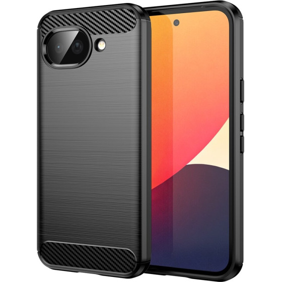 Techsuit - Carbon Silicone - Google Pixel 10a - Black