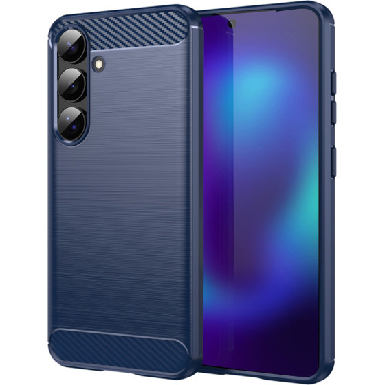 Techsuit - Carbon Silicone - Samsung Galaxy S26 - Blue