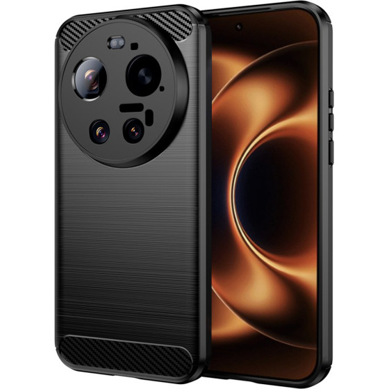 Techsuit - Carbon Silicone - Xiaomi 17 Ultra - Black