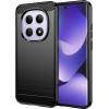Techsuit - Carbon Silicone - Xiaomi Redmi Note 15 5G / Note 15 4G / Poco M8 5G - Black