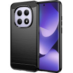 Techsuit - Carbon Silicone - Xiaomi Redmi Note 15 5G / Note 15 4G / Poco M8 5G - Black