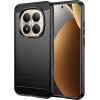 Techsuit - Carbon Silicone - Xiaomi Redmi Note 15 Pro+ 5G / Poco M8 Pro 5G - Black