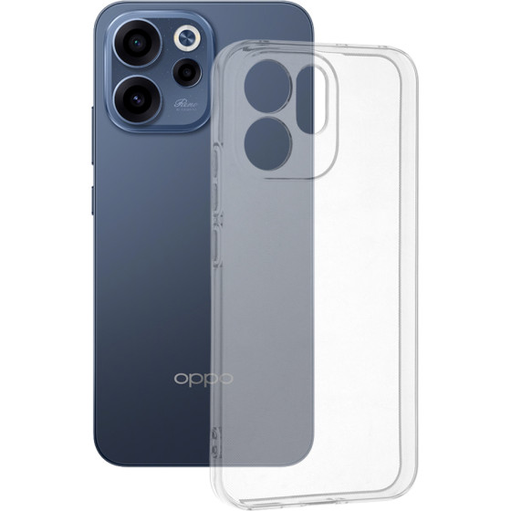 Techsuit - Clear Silicone - Oppo Reno15 F / Reno15 Fs 5G - Transparent