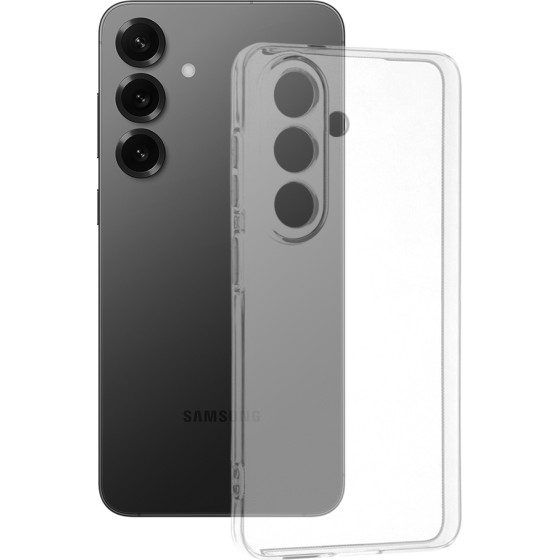 Techsuit - Clear Silicone - Samsung Galaxy S26 - Transparent