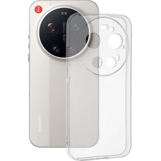 Techsuit - Clear Silicone - Xiaomi 17 Ultra - Transparent
