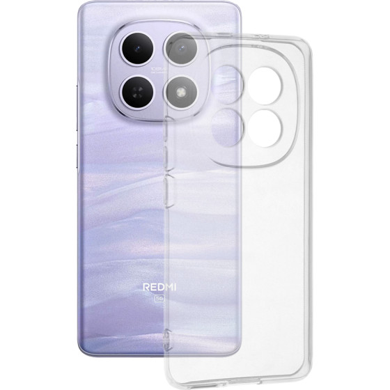 Techsuit - Clear Silicone - Xiaomi Redmi Note 15 5G / Poco M8 5G - Transparent