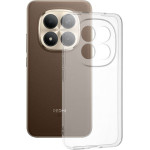 Techsuit - Clear Silicone - Xiaomi Redmi Note 15 Pro+ 5G / Poco M8 Pro 5G - Transparent