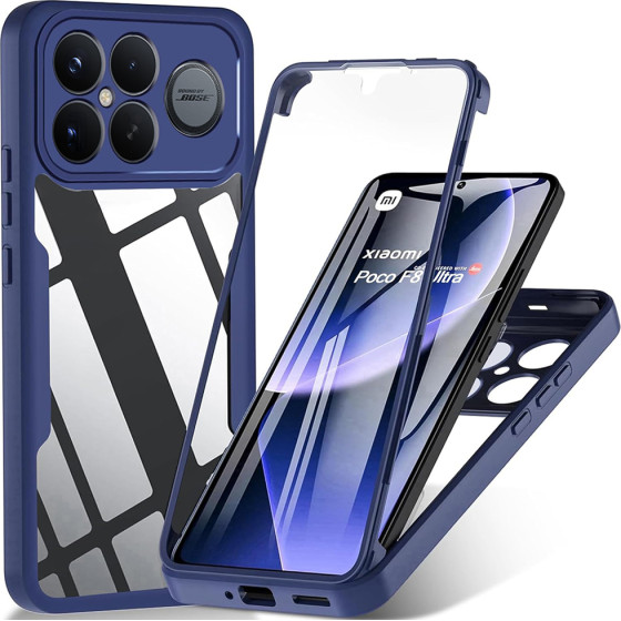 Techsuit - Colorverse 360 Series + Screen Protector - Xiaomi Poco F8 Ultra - Blue