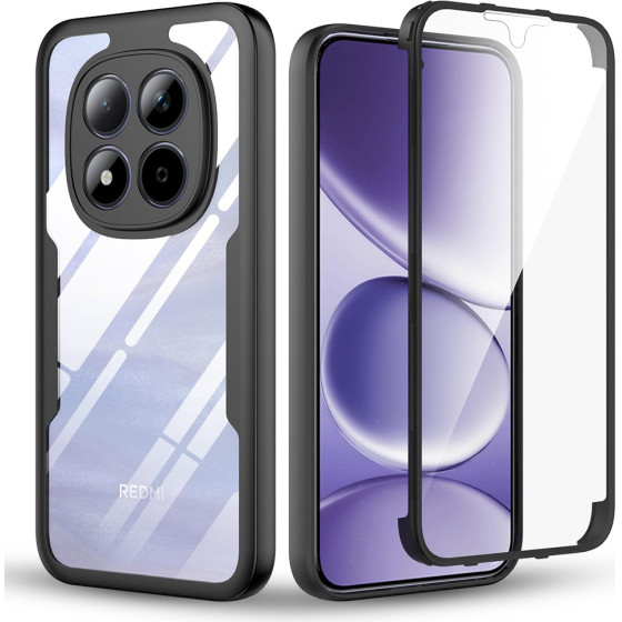 Techsuit - Colorverse 360 Series + Screen Protector - Xiaomi Redmi Note 15 Pro 5G - Black