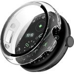 Techsuit - Defense360 Pro + Screen Protector - Google Pixel Watch 4 41mm - Clear