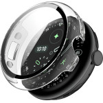 Techsuit - Defense360 Pro + Screen Protector - Google Pixel Watch 4 45mm - Clear