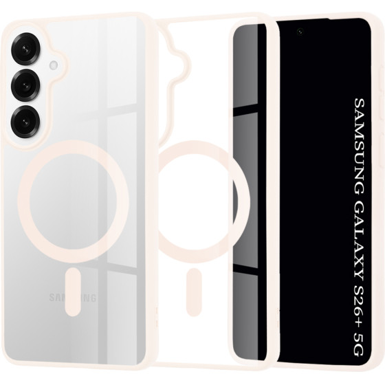 Techsuit - Magsafe Pro - Samsung Galaxy S26 Plus - Nude Pink