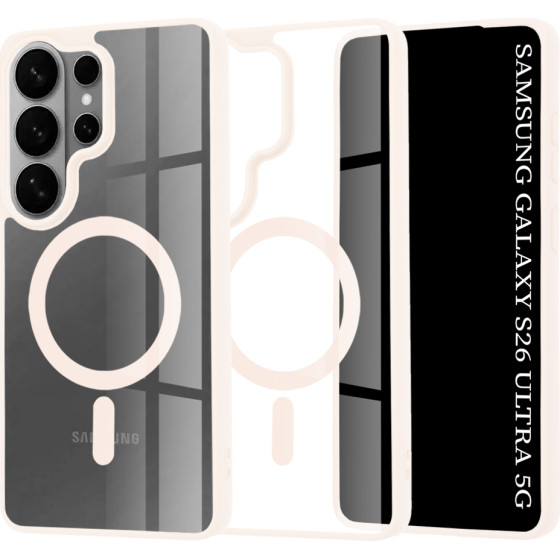 Techsuit - Magsafe Pro - Samsung Galaxy S26 Ultra - Nude Pink