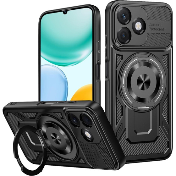 Techsuit - Ruggedcam - Honor X5c Plus - Black