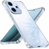Techsuit - Shockproof Clear Silicone - Oppo Reno15 F / Reno15 Fs 5G - Clear