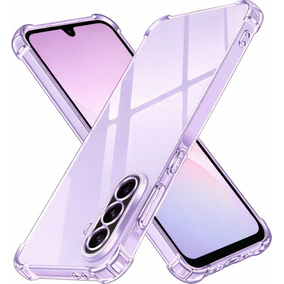 Techsuit - Shockproof Clear Silicone - Samsung Galaxy A37 5G - Clear