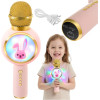 Izoxis 27048 Pink Wireless Karaoke Microphone - (18785-0)