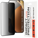 Techsuit - 111D Privacy Full Glue - Xiaomi Redmi Note 15 Pro 5G - Black