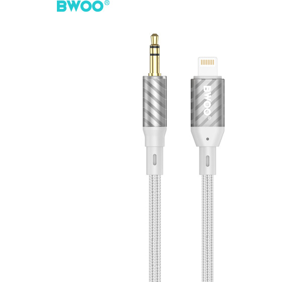 BWOO Aux Cable Lightning To 3.5mm Jack Audio AUX073