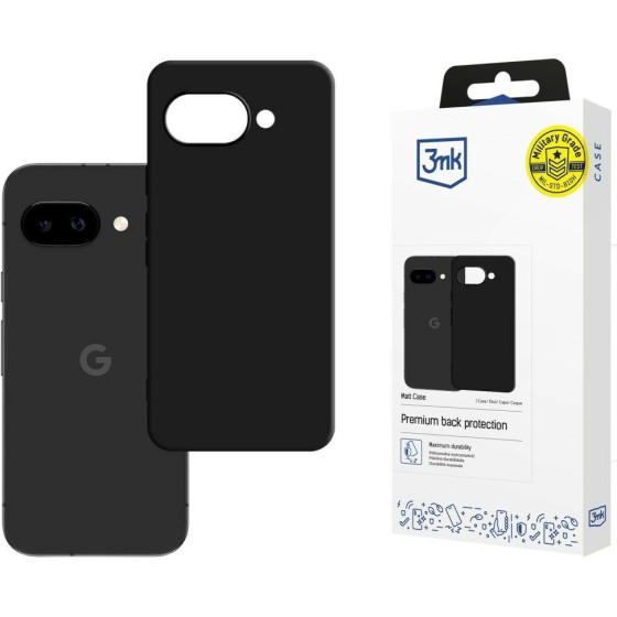 3MK Case Matt Case For Google Pixel 10A Black - (5903108740043)