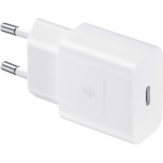 Samsung Wall Charger , 15W, 2A, 1 x USB-C, White - (GP-PTU023DYAWQ)
