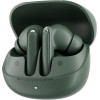 QCY Buds Anc Green (HT15)- 45db Anc Tws Earbuds 35h 5 Mic ENC, ear-Canal Adaptive tech, Leather Case - (QCY-HT15 Green)