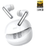QCY Melobuds N60 White - Hi-Res Ldac Tws Bt Anc Earbuds 45h Fast Charge IPX5 Multipoint Connection - (QCY-HT19 White)