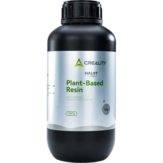 Creality Plant-Based Resin Grey - 1KG Plastic Bottle (gray) - (3302130004)