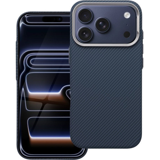 Case Kevlar Compatible With Magsafe For Iphone 16 Pro Blue OEM