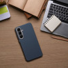 Case Kevlar Compatible With Magsafe For Samsung S25 Fe Blue OEM