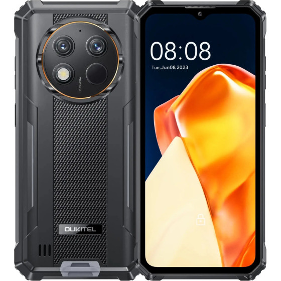 Oukitel Smartphone G1, 6.52'', 6/256GB, 10600mAh, IP68/IP69K/MIL-STD-810H, ����� - (G1-BK)