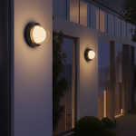 Kelvo Lighting Kelvo Nexa ��������� ������ / ������ Led 6W 600lm 180� Ac 220-240V ��������� IP65 ����� ����� 2700K - Sanan Smd Chip & Tuv Sud Driver - ����� ��� - �11 x �8.5 x �11cm - 5 ������ ������� - (KLV-101-0248)