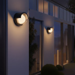 Kelvo Lighting Kelvo Nexa ��������� ������ / ������ Led 6W 600lm 180� Ac 220-240V ��������� IP65 ����� ����� 2700K - Sanan Smd Chip & Tuv Sud Driver - ����� ��� - �11 x �9 x �11cm - 5 ������ ������� - (KLV-101-0252)