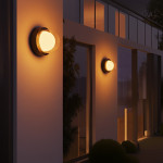 Kelvo Lighting Kelvo Nexa ��������� ������ / ������ Led 6W 480lm 180� Ac 220-240V ��������� IP65 Ultra ����� ����� 1800K - Sanan Smd Chip & Tuv Sud Driver - ����� ��� - �11 x �8.5 x �11cm - 5 ������ ������� - (KLV-101-0247)