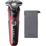 Philips Shaver Series 5000 men's Shaver Rotation Shaver Trimmer Black, Red - (S5883/10)