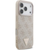 Guess Case 4G Strap Triangle Logo Magsafe For Iphone 17 Pro Pink - (GUHMP17LP4TSDPPSP)
