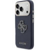 Guess Case Fw Resin Logo For Iphone 17 Pro Blue - (GUHCP17L5PS4RGGB)