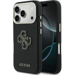 Guess Case Fw Resin Logo For Iphone 17 Pro Max Black - (GUHCP17X5PS4RGGK)