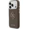Guess Case Fw Resin Logo For Iphone 17 Pro Max Brown - (GUHCP17X5PS4RGGW)