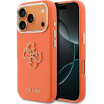 Guess Case Fw Resin Logo For Iphone 17 Pro Orange - (GUHCP17L5PS4RGGO)