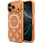 Guess Case Iml Peony Dot Magsafe For Iphone 17 Pro Max Orange - (GUHMP17X5HPOEDO)