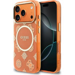 Guess Case Iml Peony Dot Magsafe For Iphone 17 Pro Orange - (GUHMP17L5HPOEDO)